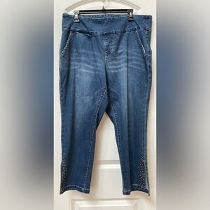 Jag Jeans, Studded Crop/Capri
